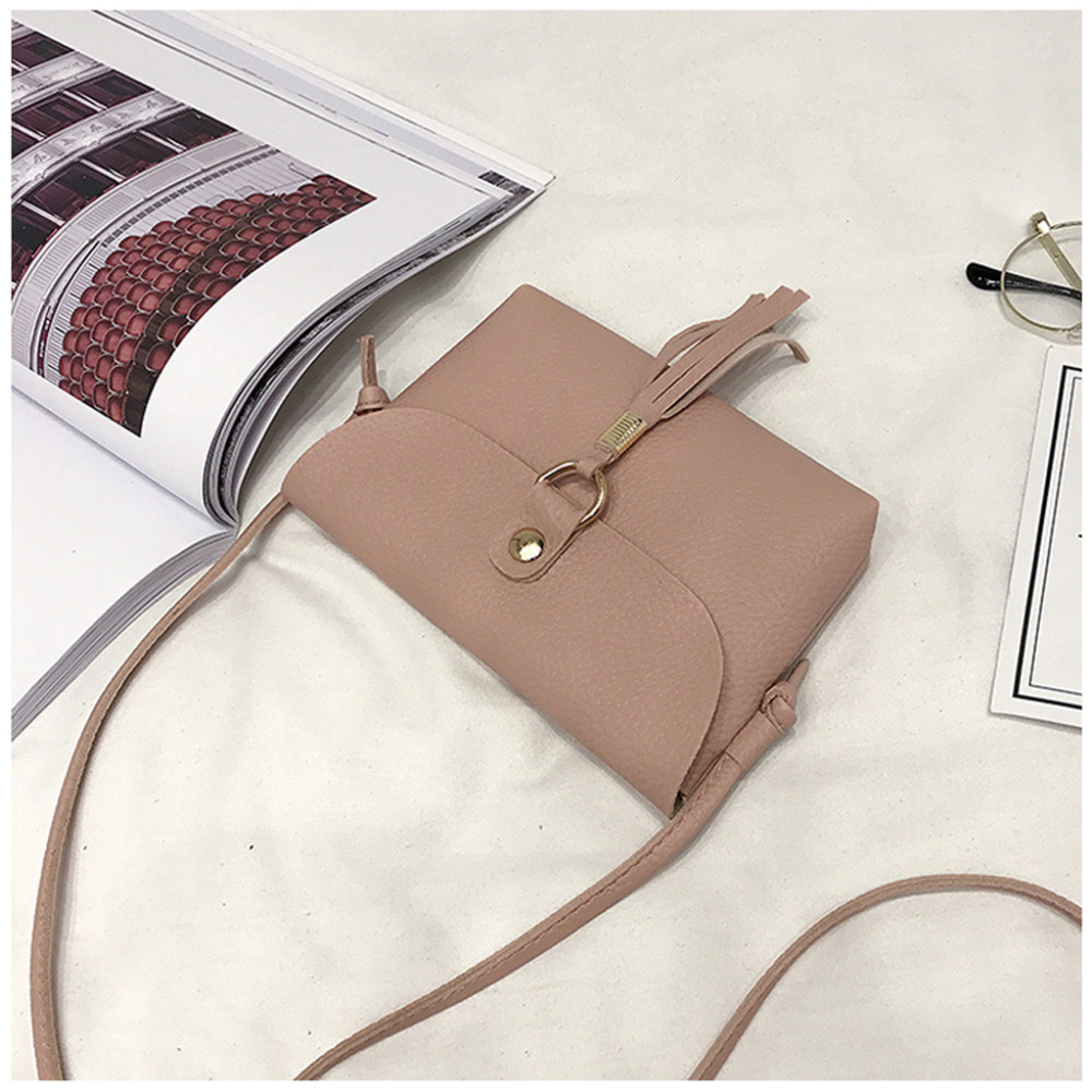 Pink Soho Tassel Shoulder&Handbag - Picture 4 of 5